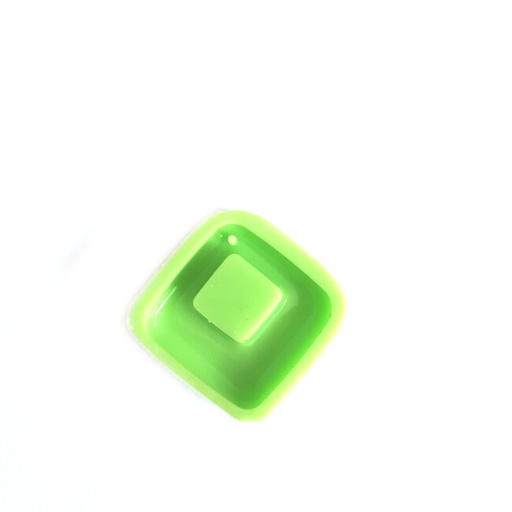 [FSZE040] Diamond Pendant Mould - Embossed