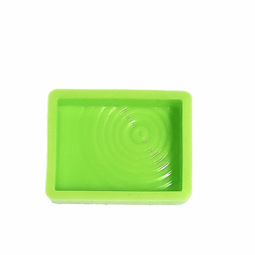 [FSZE014] Silikonform für rechteckiges Medaillon, graviert