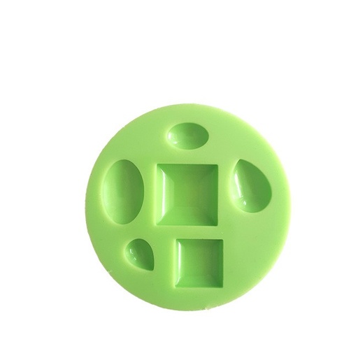[FSZE023] Lens of 6 Pieces Silicone Mould For Home Made jewellery