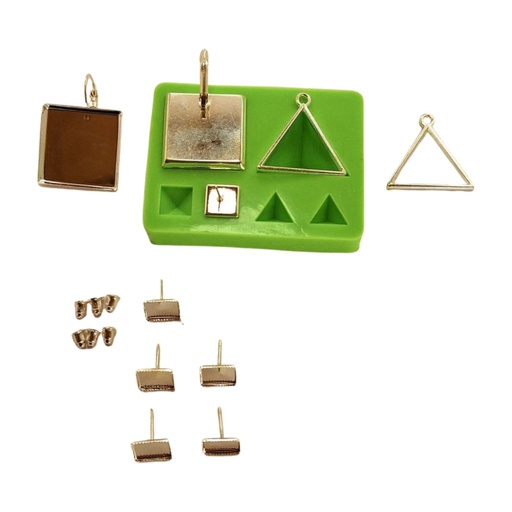 [FSZE024] jewellery Stones Casting Silicone Form, Pyramid