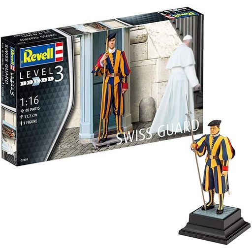 [KTMF04] Revell Figura Schweizergarde 1:16 (2801)