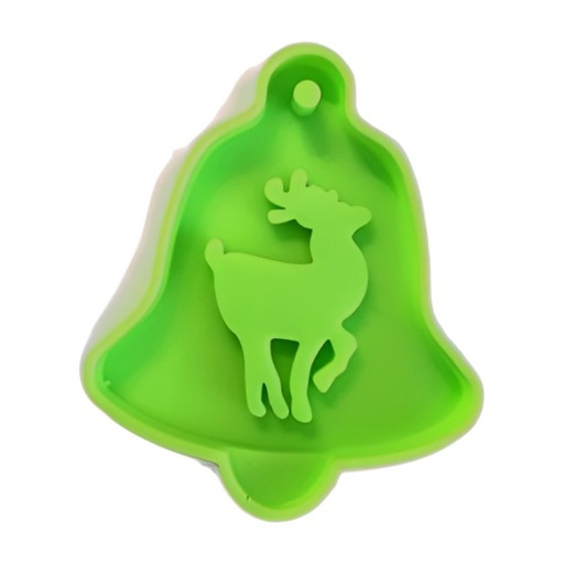 [FSZK003] Christmas decoration - Reindeer silicone shape