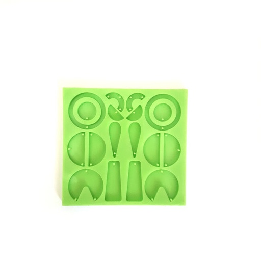 [FSZE053] Modern earrings silicone mould "A"