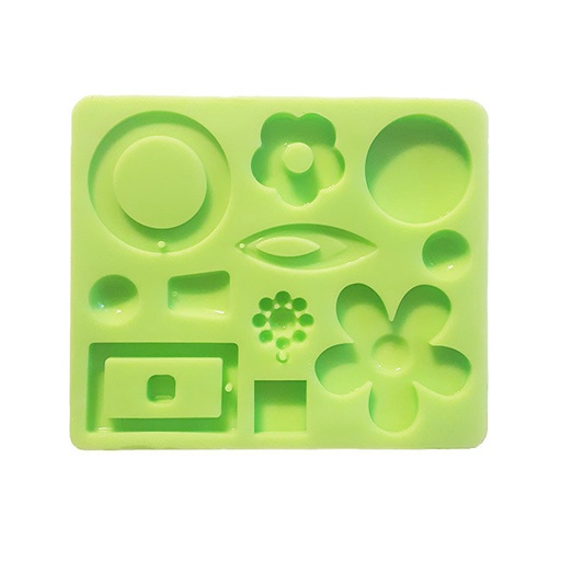 [FSZE058] Modern earrings silicone mould "A"