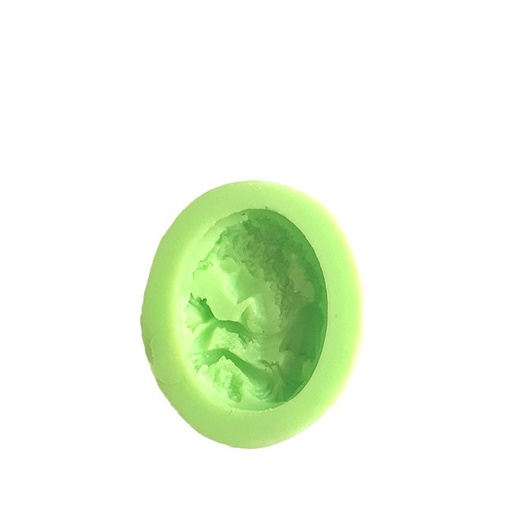 [FSZF023] Female Silhouette Fondant Form, Silicone
