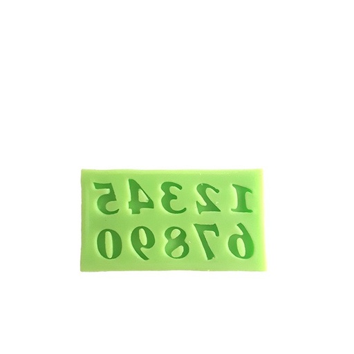 [FSZF026] Numbers Silicone Mould for Decoration