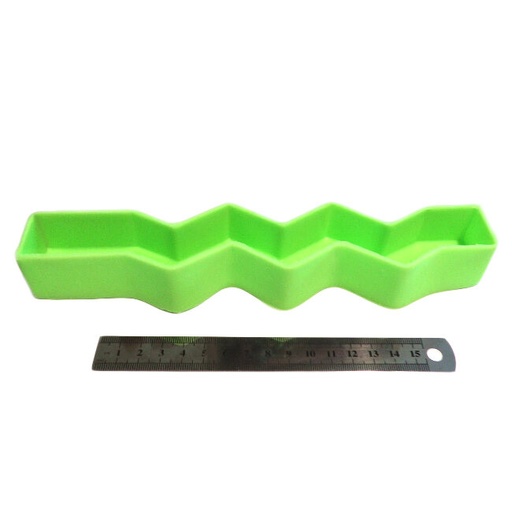 [FSZGY02] Candle mould - silicone - zigzag